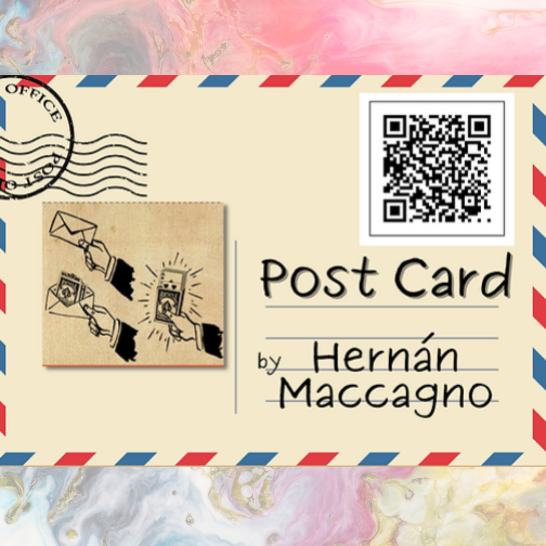 Postcards La Baraja Plana que Apacere