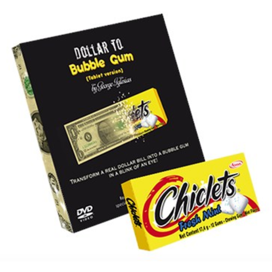 Dollar to Bubble Gum – La transformación instantánea de billete a chicles  Por George Iglesias