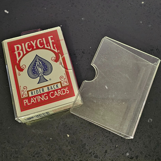 Protector de Baraja de Acrílico – Elegancia y Protección Profesional